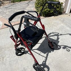 Drive Medical Walker - burgundy