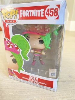 Funko Fortnite Zoey Vynl Vinyl Pink Action Figure Collectible Brand New In Box