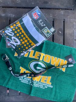 Packers Flag, Lanyard, Towel
