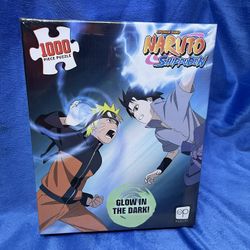 Naruto Glow In The Dark Puzzle 1000 Pieces 