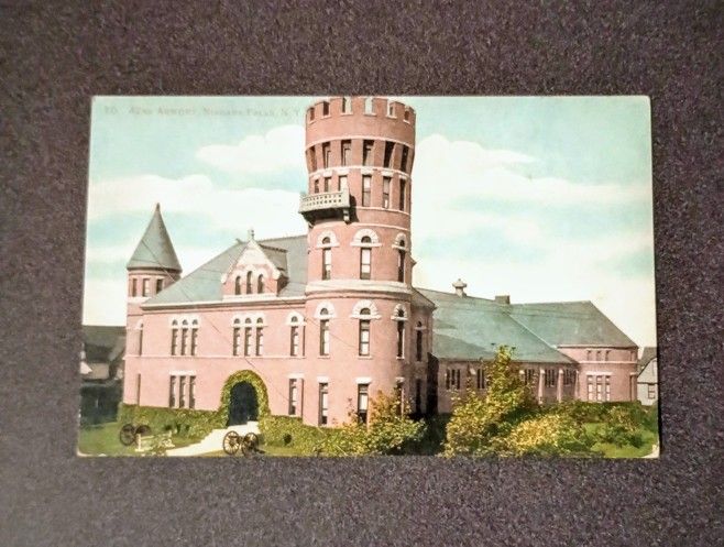42nd Armory Niagra Falls New York Antique Collectible Unposted Postcard A-1