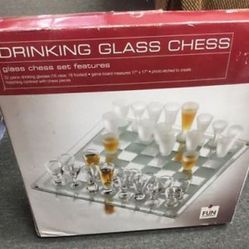 Drinking glass chess
