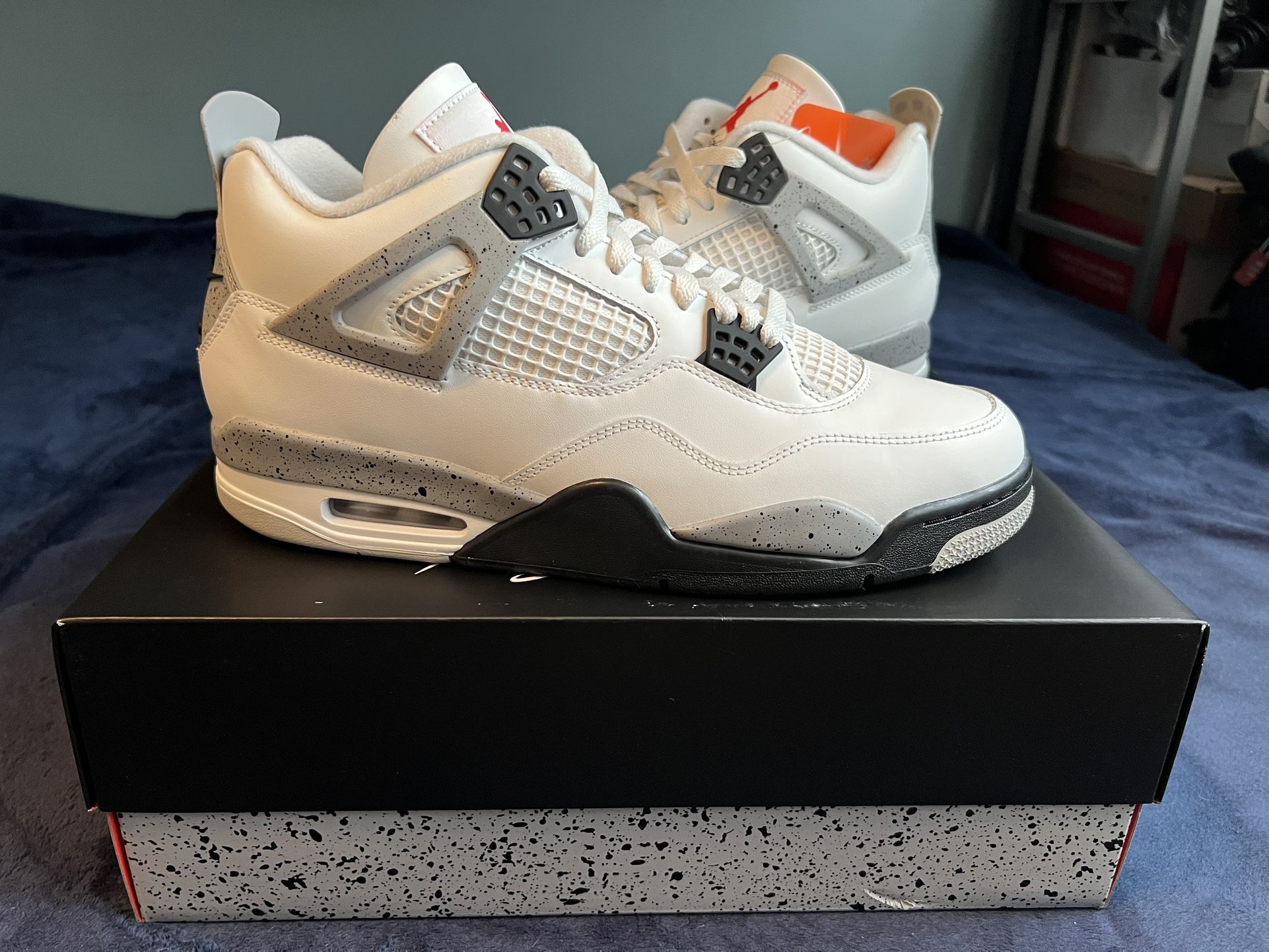 Jordan 4 White Cement Size 12
