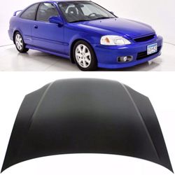 Brand New Hood for 1999 and 2000 Civic Coupe Sedan or Hatchback