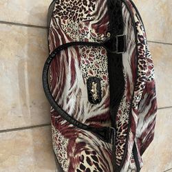 Kathy Van Zeeland Rolling Duffel Bag. 