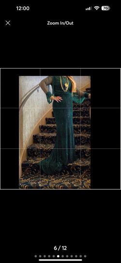prom evening women dress fits size 10 and 12