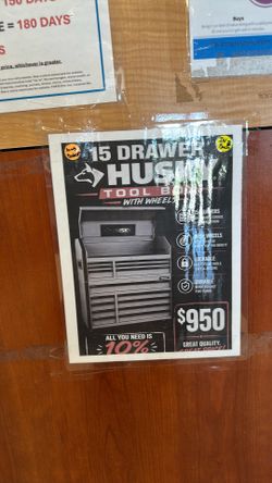 Husky tool box
