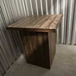 Wooden side table 