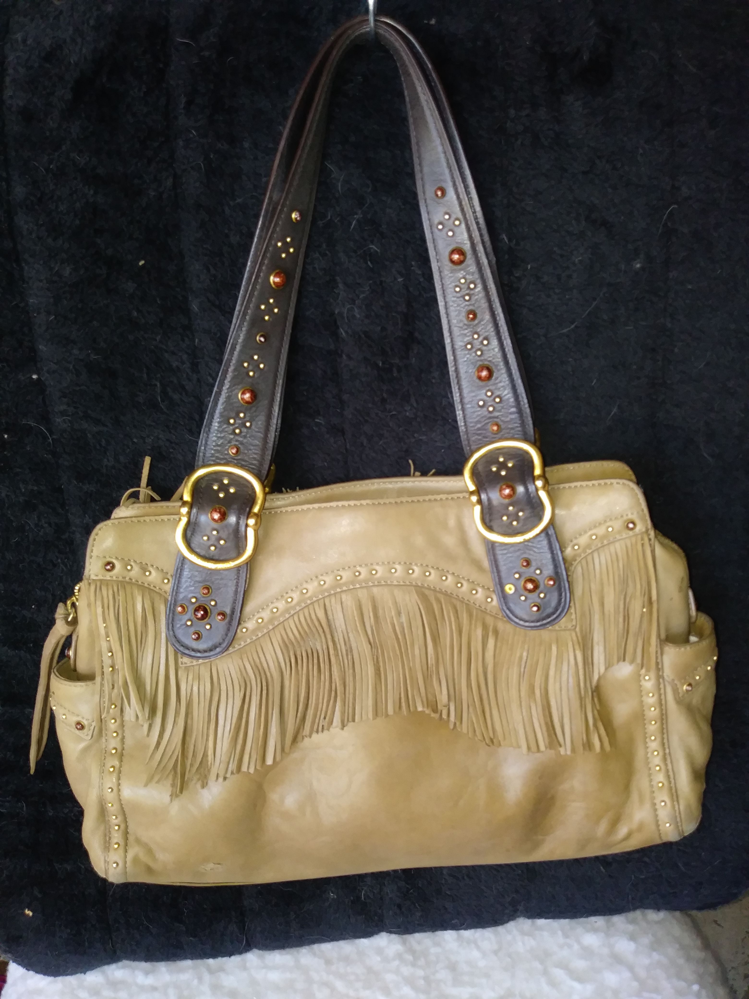 Michael Kors fringe leather