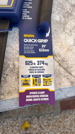Irwin quick-grip medium duty hybrid clamp