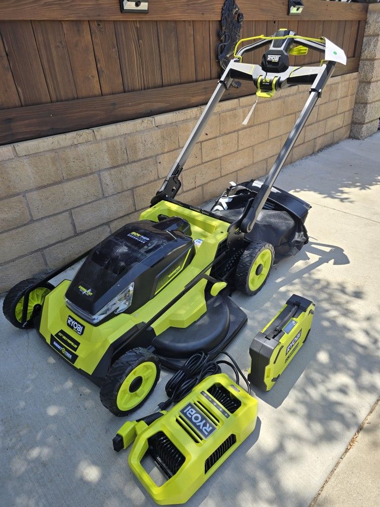 Ryobi 80v Hp Brushless Battery Cordless Electric 30" Multi-blade Lawn Mower