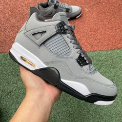 Jordan 4 cool grey size 4-13