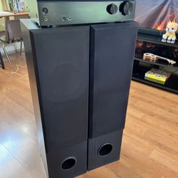 -SONY HDMI HOUSE AUDIO STEREO SYSTEM EXCELLENT SOUND GREAT BASE FULLY FUNCTIONAL-