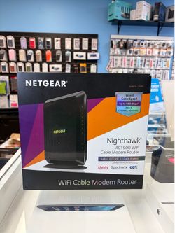 NETGEAR Nighthawk AC1900 C6900 DOCSIS 3.0 Cable Modem Router 4-Port