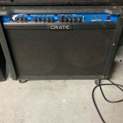 Crate 120 Watts amplifier works great