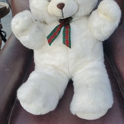 huge bear plush toy 33 inch vintage used good condition