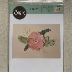 Sizzix Thinlits Die Set 13Pk Peony Pop-Up 664363
