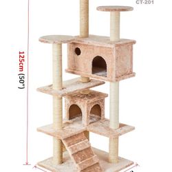 QPets 50” Cat Tree Tower CT-201