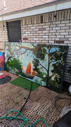 pintura oleo grande para cqsa ho negocio $40
