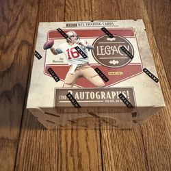 2022 Sealed NFL Legacy Hobby Box 