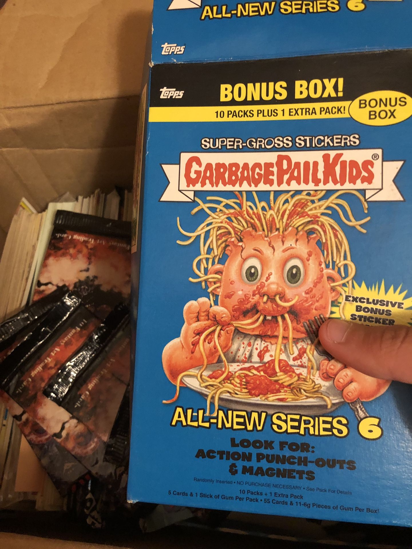 Box full of Misc. Garbage Pail Kids Cards