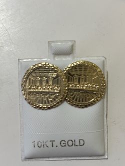 10k Last supper earrings