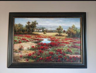 Framed Printed Canvas Picture