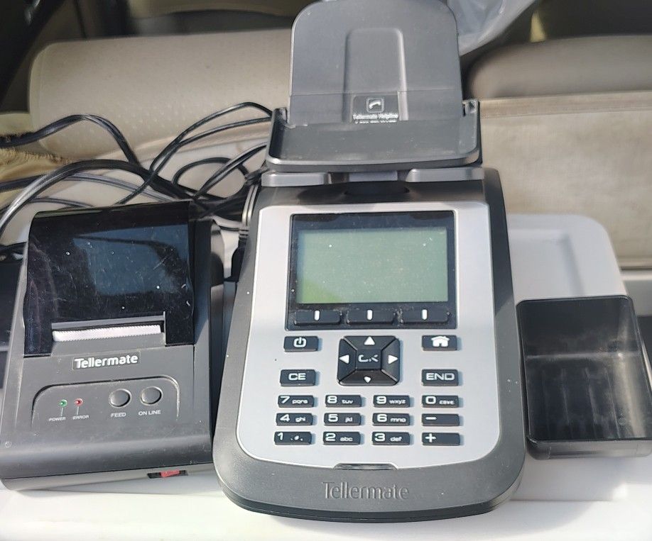 Tellermate T-ix 3500 Currency Counter With Printer