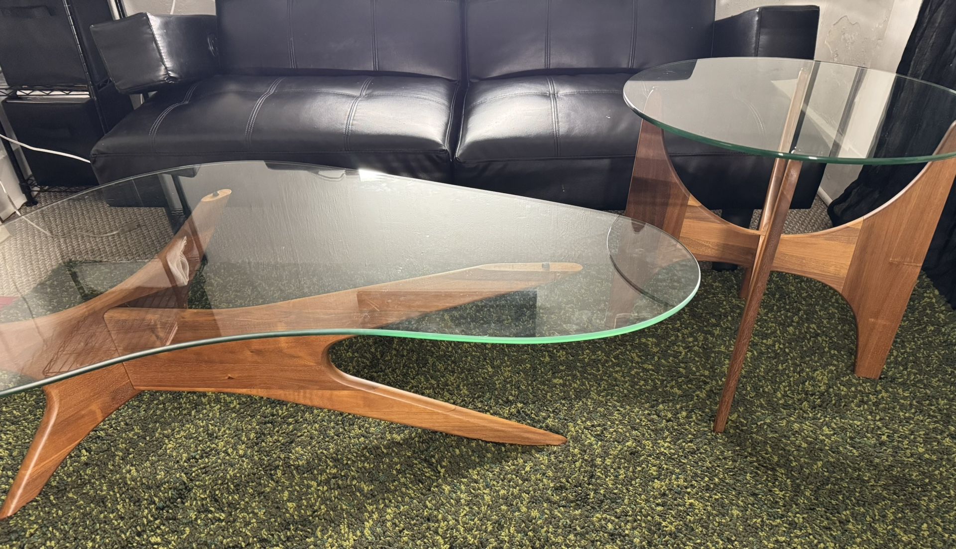 MCM Adrian Pearsall coffee and end table