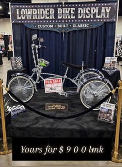 Custom Lowrider Trike Full Chrome 3-Wheel