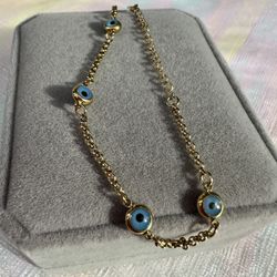 New stainless steel evil eye bracelet  