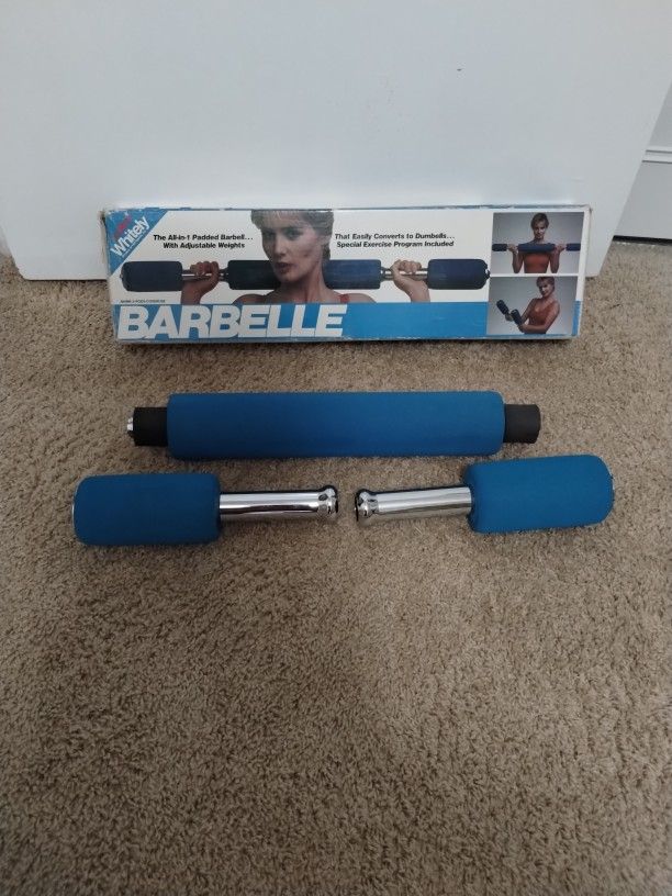 Barbelle The All-in-one Padded Barbell With Adjustable Weights