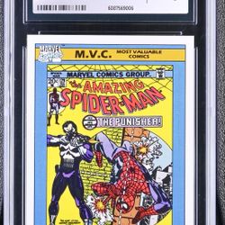 Marvel Universe Impel 1990 #129 MVC/ASM  Graded GEM MINT 💎 10.0