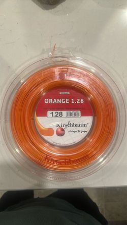 Kirschbaum Orange 1.28 Tennis String Reel