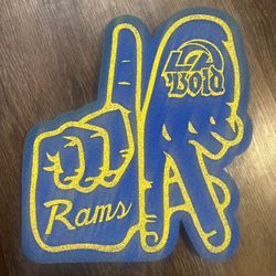 Rams “L.A.” Foam Finger