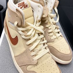 Cream NIKES