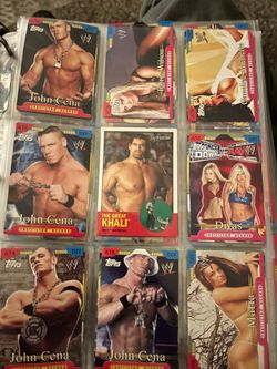 Wrestling and Yu-Gi-Oh cards, read description please!!!!