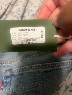Denim Tears, Size 36