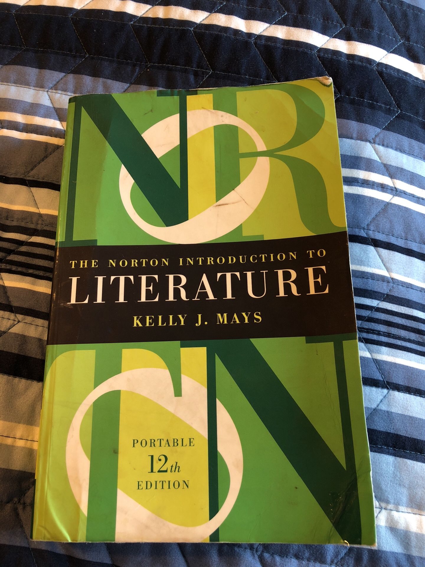 The Norton Introduction to Literature!