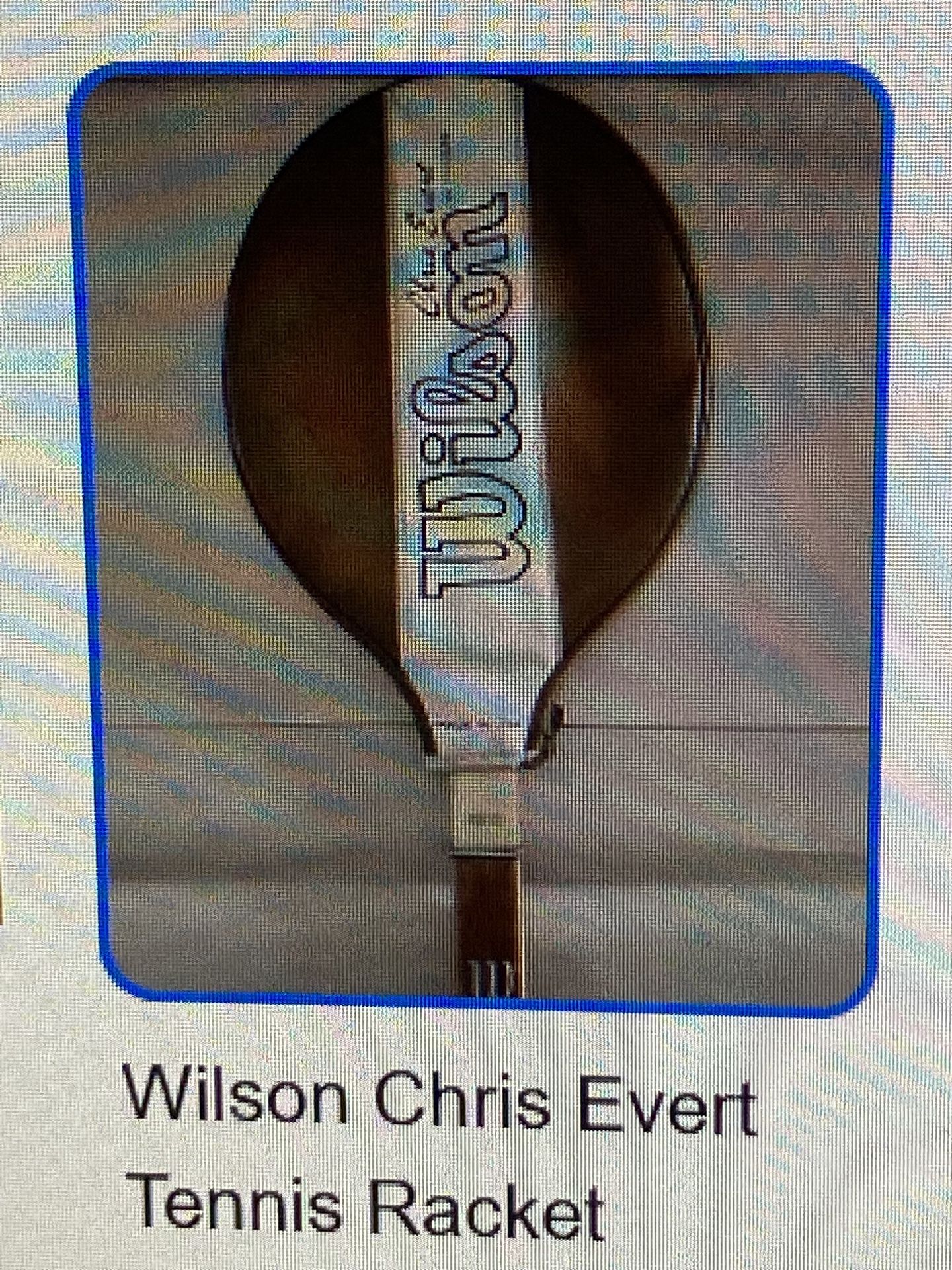 Wilson Chris Evert Tennis Racket