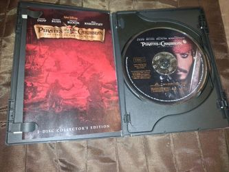 Pirates of the Caribbean: Curse of the Black Pearl DVD