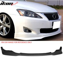 Fits 2006-2008 Lexus IS250 F-Sport Style Front Bumper Lip PU Rough Textured Surface