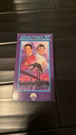 Star Trek IV VHS Tape