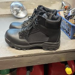 Steel Toe Men’s 11 Black Boots