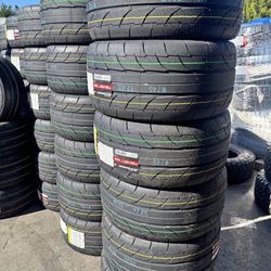 17” inch NITTO NT555 RII high performance Tires. Size 305/45R17. NEW