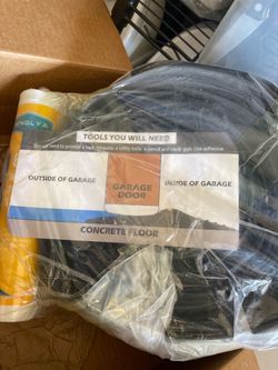 Garage door seal kit