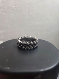 Chrome Hearts Double Pyramid Plus ring size US8