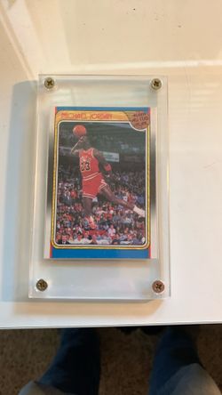 1988 Fleer Michael Jordan All Star Card