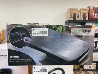 NutriChef PKVS18SL Automatic Food Vacuum Sealer