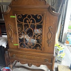 Jacobean Style Hutch